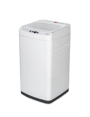 Commercial Care 0.9 Cu. Ft. Portable Washing Machine, Compact Washing Machine With 6 Wash Cycles