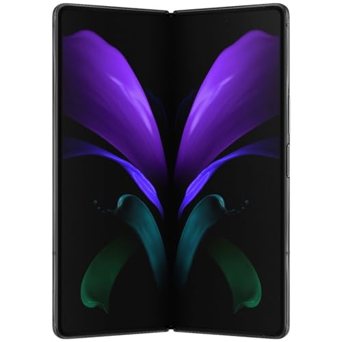 Samsung Electronics Galaxy Z Fold 2 5G | Factory Unlocked Android Cell Phone | 256Gb Storage | Us Version Smartphone Tablet | 2-In-1 Refined Design, Flex Mode | Mystic Black (Sm-F916Uzkaxaa) (Renewed)