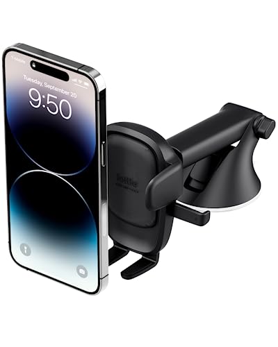 Iottie Easy One Touch 6 Universal Car Mount Dashboard &Amp; Windshield Suction Cup Phone Holder For Iphone Samsung, Google, All Smartphones