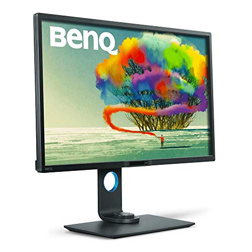 Benq Pd3200U Color Accurate Design Monitor 32' 4K Uhd | 100% Rec.709 &Amp; Srgb | Ips | Delta E≤3 | Calibration Report | Aqcolor | Pantone | Hotkey Puck | Ergonomic | Speakers | Displayport | Usb Hub