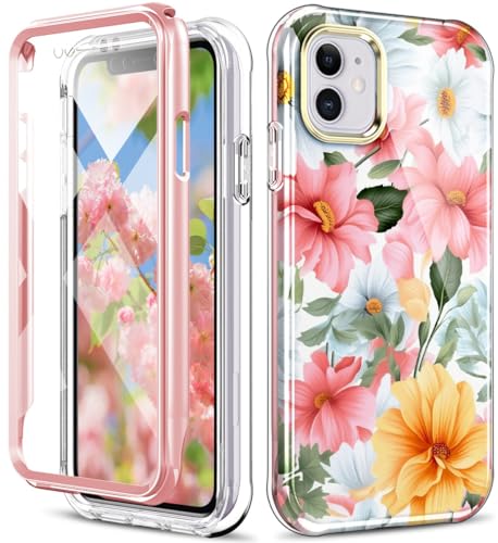 Dt Series Case For Iphone 11 Case Built With Screen Protector, Lightweight And Stylish Full Body Shockproof Protective Rugged Tpu Case For Apple Iphone 11 6.1Inch