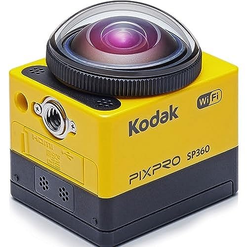 Kodak Pixpro Sp360 Action Cam With Explorer Accessory Pack, 1080P