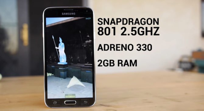 The Samsung Galaxy S5 With Snapdragon 801