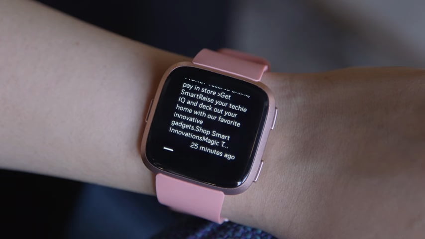 Fitbit Versa smartwatch review - TechEngage