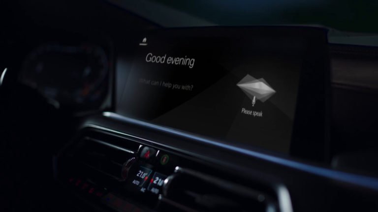 BMW's in-car voice assistant