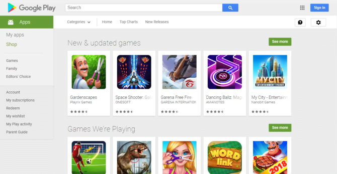 Google Playstore - Techengage