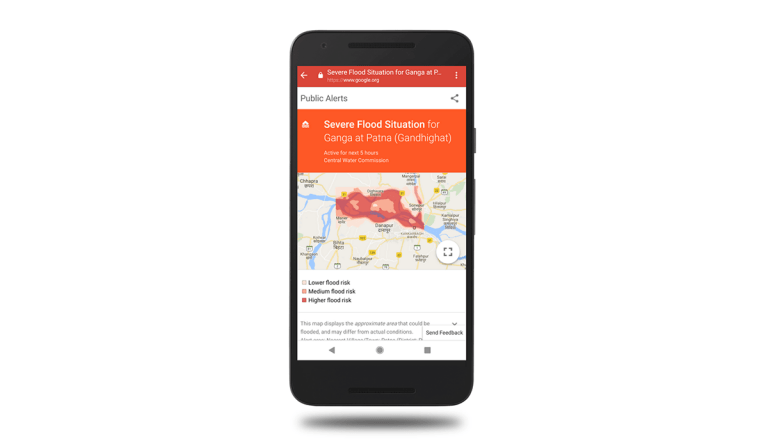 google ai for flood alerts