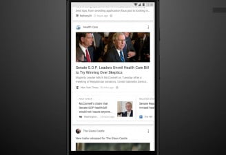 Google news feed