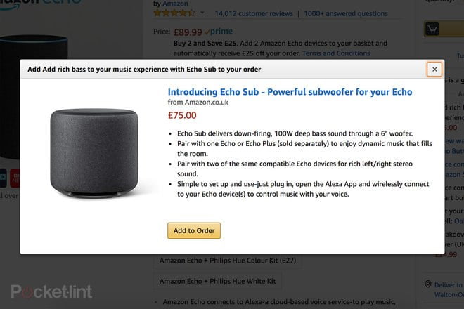 Amazon Echo Sub