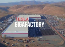 Tesla Factory Caught On Fire