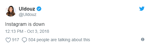 Instagram Down