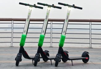 Lime e-scooters