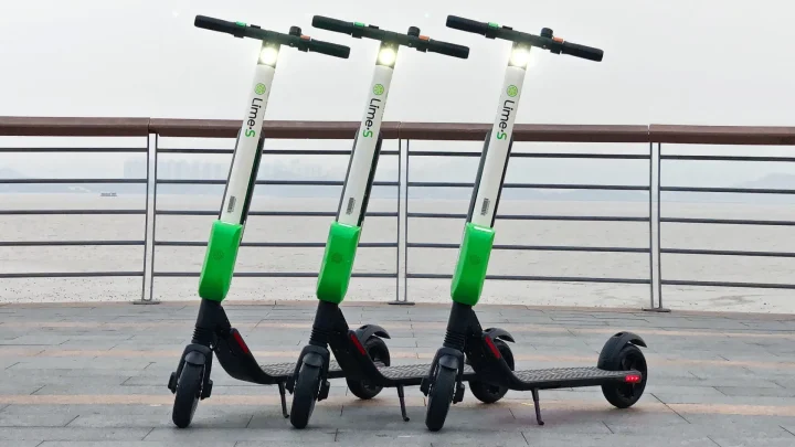Lime e-scooters