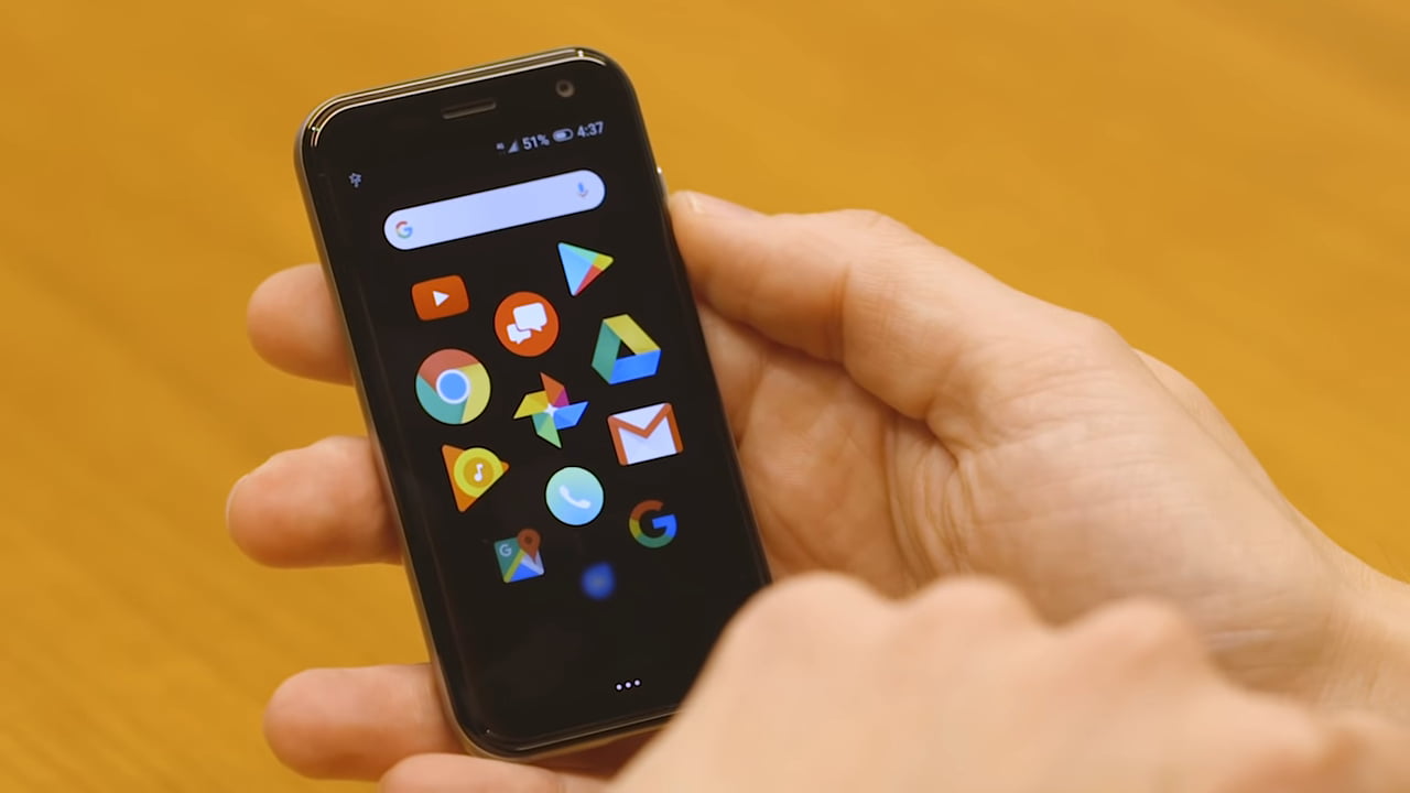 Palm ultra compact smartphone