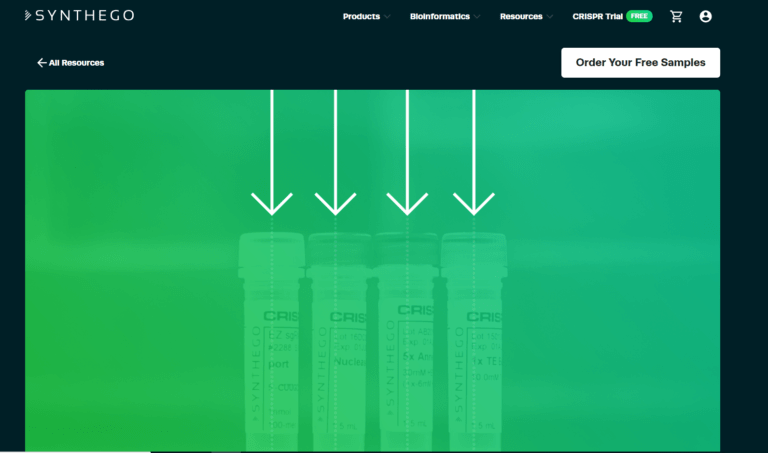 Synthego gene editing tools