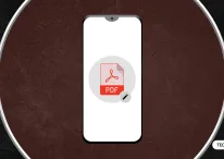 An image showing a PDF opened on a phone