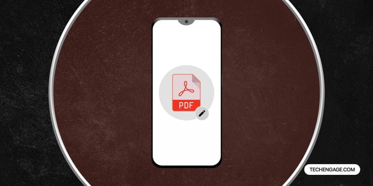 An image showing a PDF opened on a phone