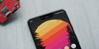 google pixel 3 xl selfie camera, display