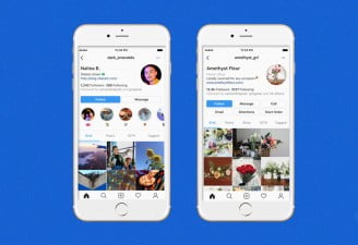 instagram profile redesign