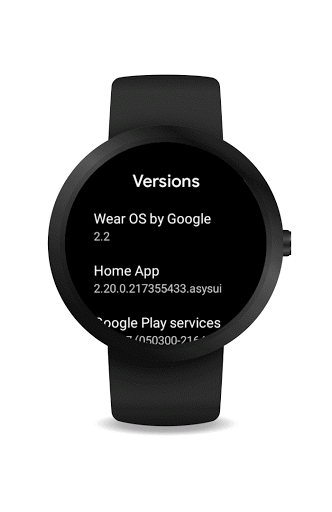 Wear Os Update