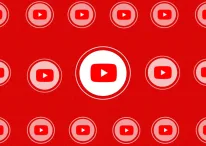 Image with YouTube logo representing YouTube stories