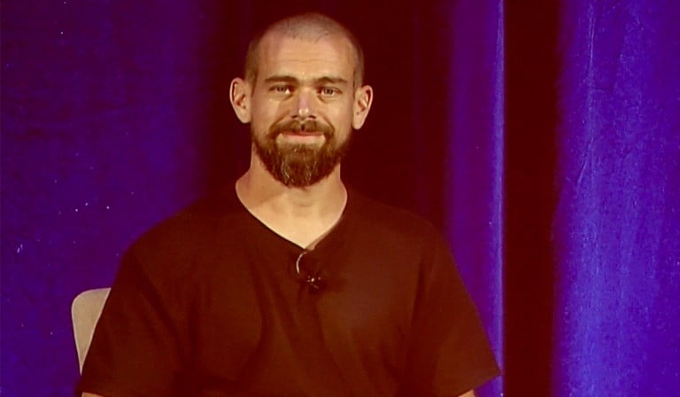 A portrait of Jack Dorsey, CEO of twitter