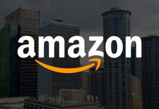 An image with Amazon logo used as a featured image for Amazon Go store article