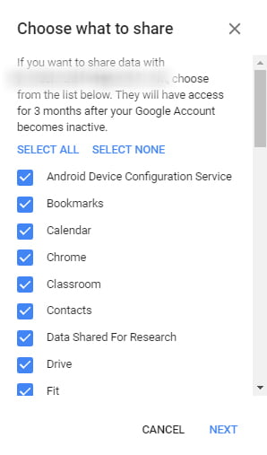 Google Account Data Sharing After Three Month Account Deactivation 