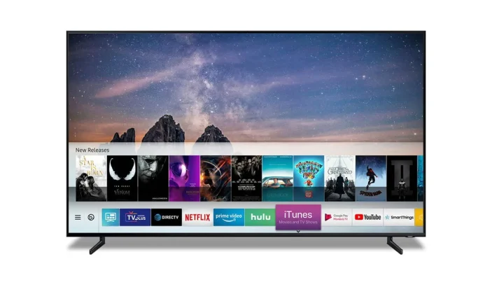 Samsung TV with iTunes and Airplay support