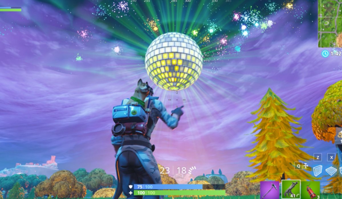 Fortnite Game Disco Ball Screenshot