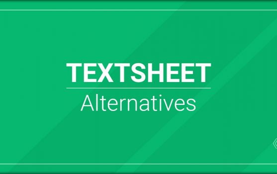 TextSheet Alternative