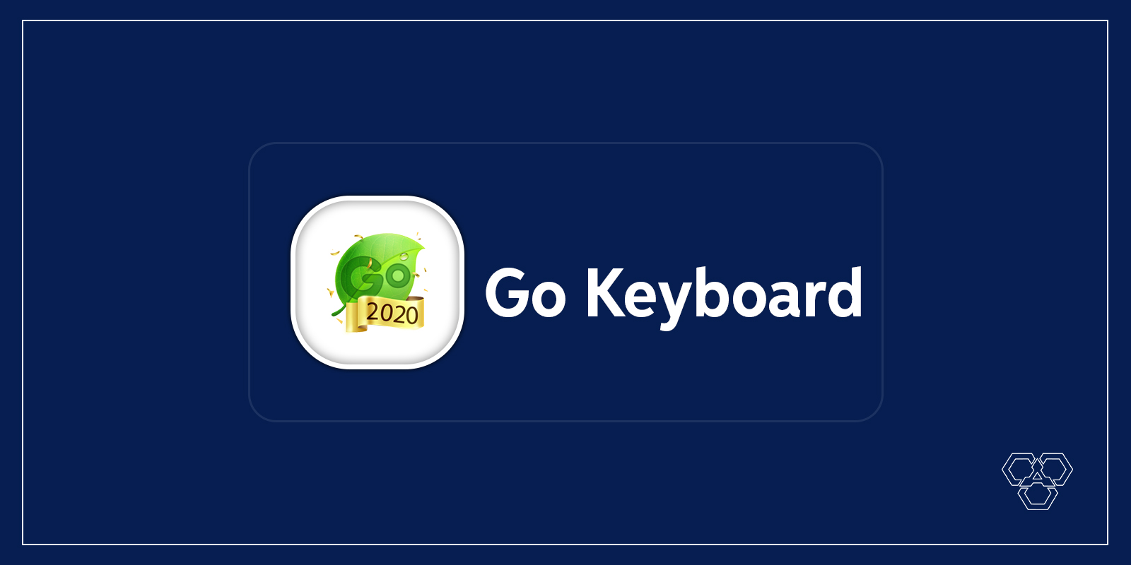 Go keyboard app