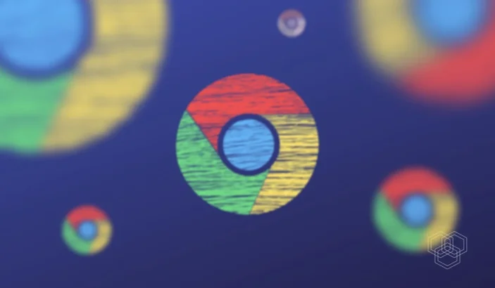 chrome icons in a design