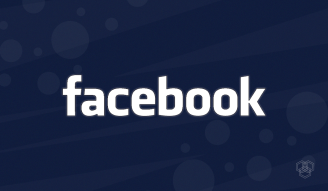 An illustration of Facebook logo