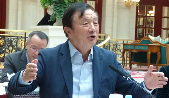 huawei ceo in a press conference