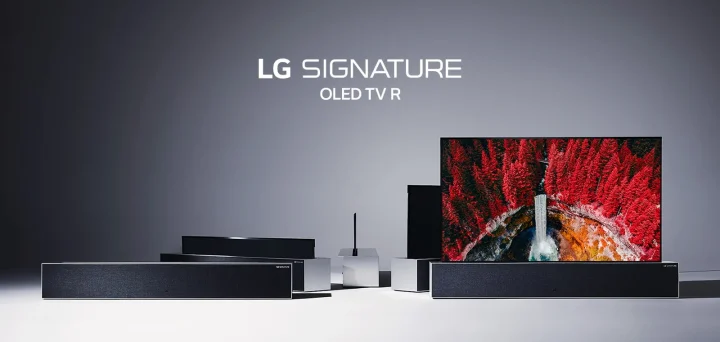 LG OLED R TV
