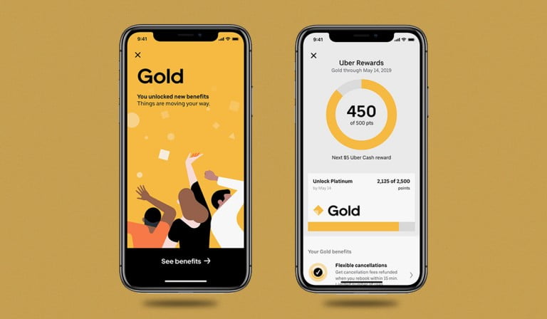 uber rewards rolling out