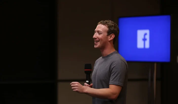 Mark Zuckerberg addressing at the first Q&A at Facebook Headquarters