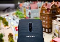 A picture of Oppo's 10X Zoom camera in their smartphone at MWC Barcelona 2019