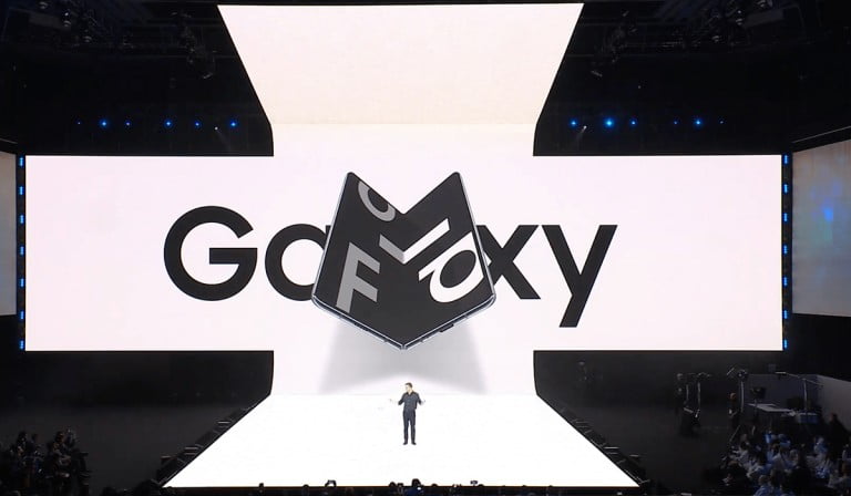 An image from Samsung Galaxy S10 Unpacked event