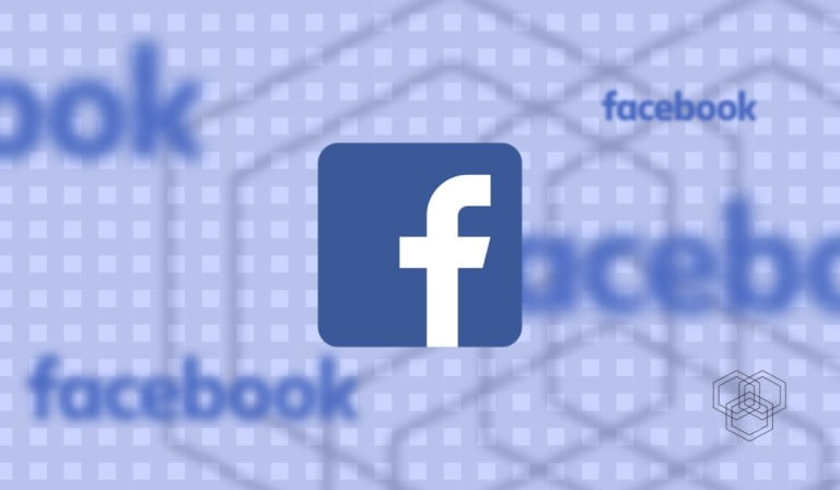 An image of facebook logo design for techengage