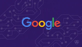 An illustration of Google logo for Google Project Maven for Pentagon article