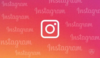 An illustration of instagram logo design