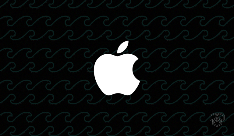 An illustration of Apple logo