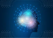 An illustration showing artificial intelligence