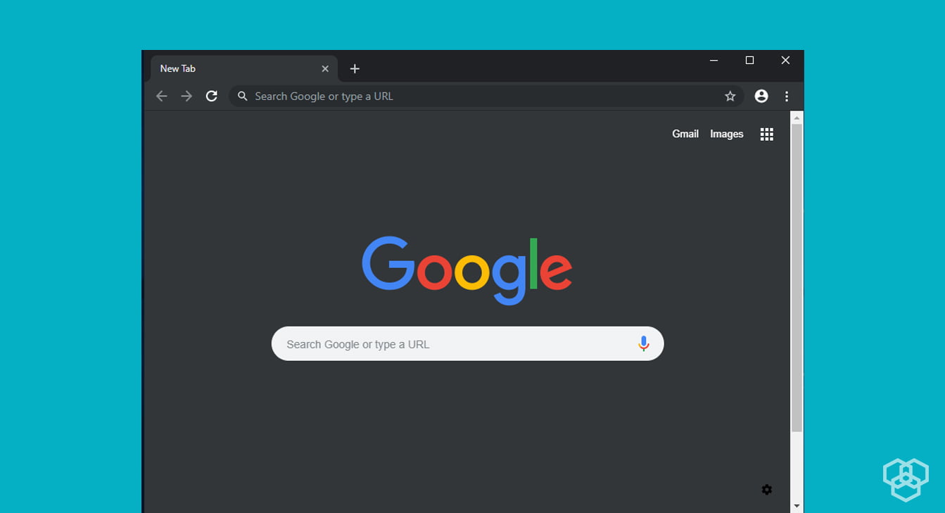 chrome address bar black windows 10