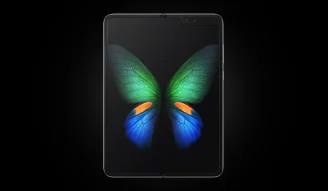A press gallery photo of unfolded Samsung Galaxy Fold
