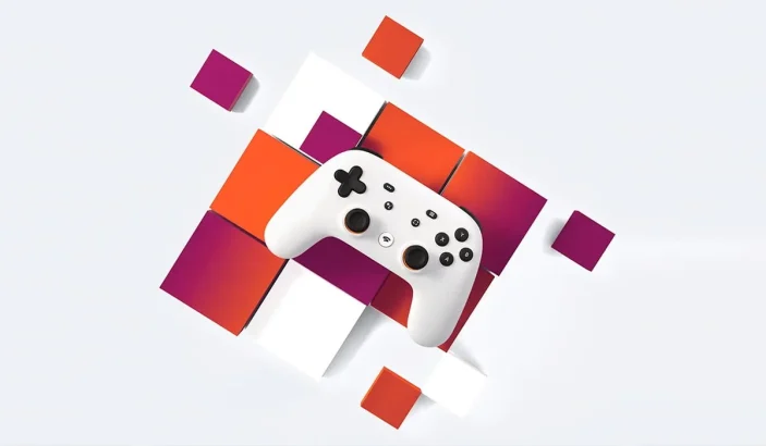 An image of Google Stadia controller