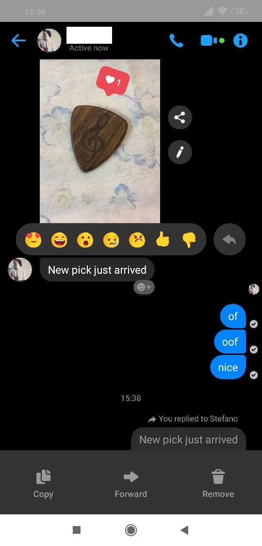 A Screenshot Of Threaded Conversation On Latest Facebook Messenger