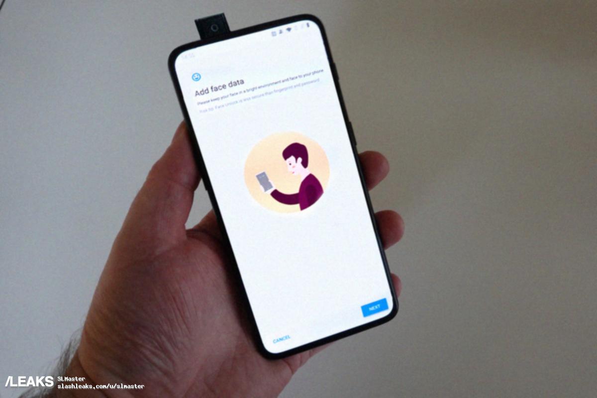 First Look At Oneplus 7 Real Life Alleged Photo In The Hands Of A Person